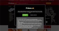 Desktop Screenshot of pridem.sk