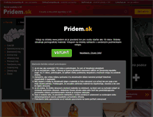 Tablet Screenshot of pridem.sk